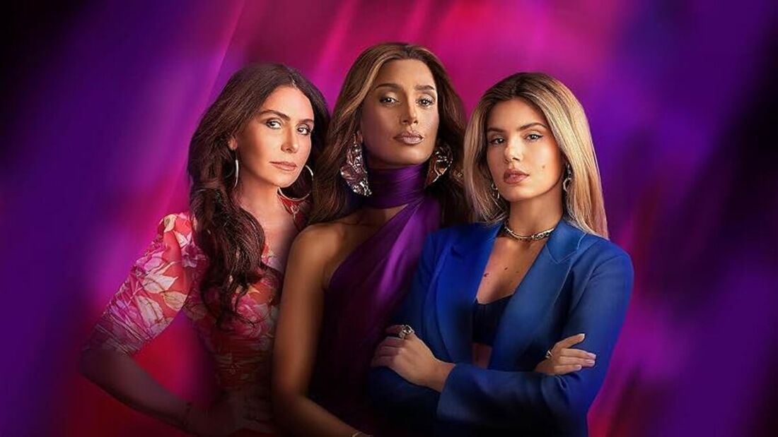 Giovanna Antonelli, Camila Pitanga e Camila Queiroz fazem parte da nova novela brasileira da Max