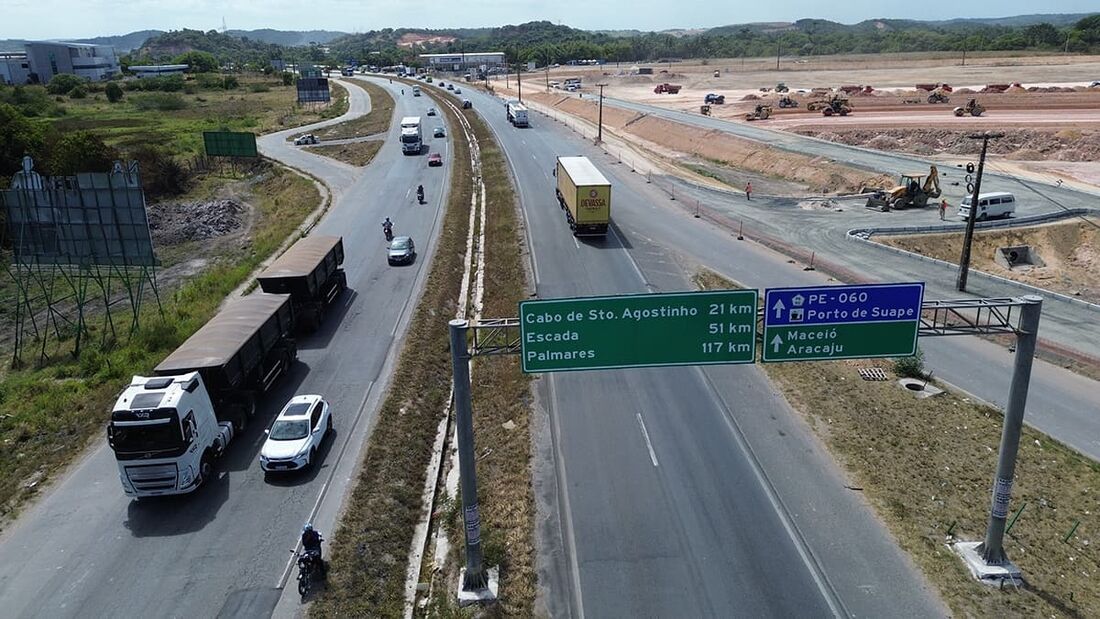 BR 101, no Recife 
