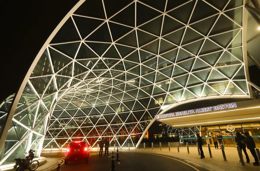 Hospital Albert Einstein, no Morumbi, em São Paulo