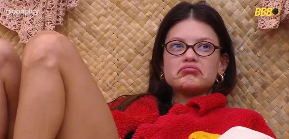 Vitória Strada não esconde a insatisfação no BBB 25