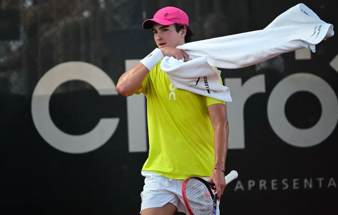 Após eliminação precoce no Rio Open, João Fonseca recebeu convite para a chave principal de Indian Wells.