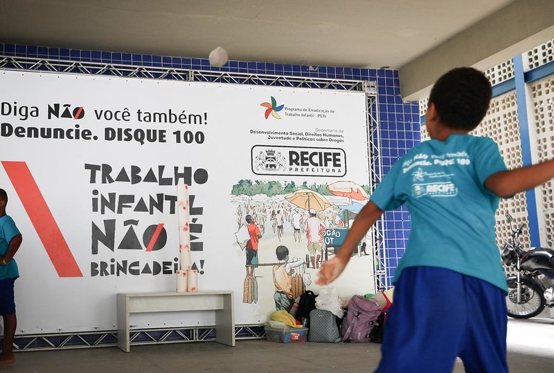 Recife disponibiliza serviços de combate ao trabalho infantil e espaços de proteção para o Carnaval