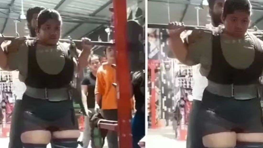 Atleta de 17 anos quebra o pescoço e morre ao fazer agachamento com 270 kg
