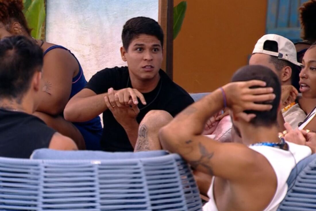 Guilherme criticou a atitude de alguns brothers em falar sobre Diego Hypolito