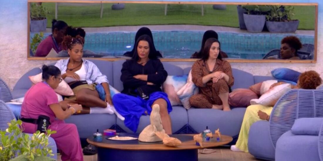 Camilla e Thamiris discutiram embate durante a madrugada do BBB 25