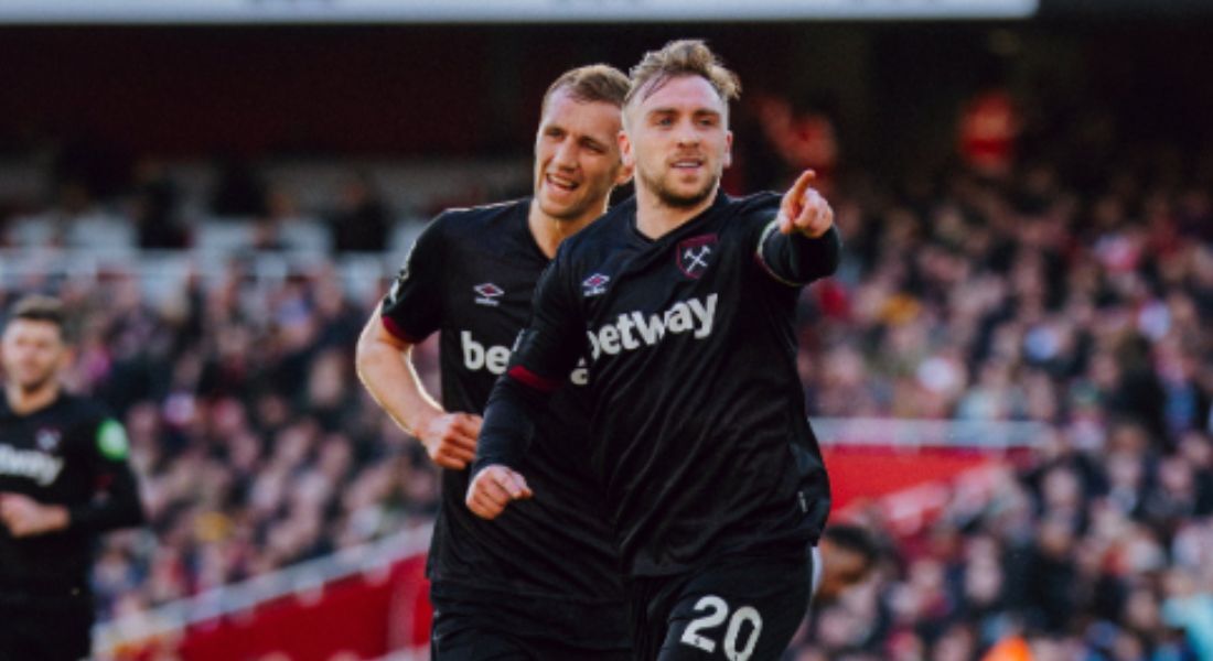 Gol de Bowen garante vitória de West Ham contra o Arsenal