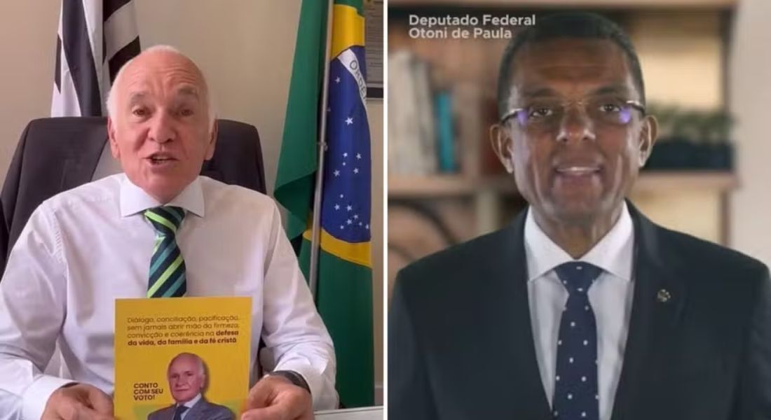 Deputados Gilberto Nascimento e Otoni de Paula