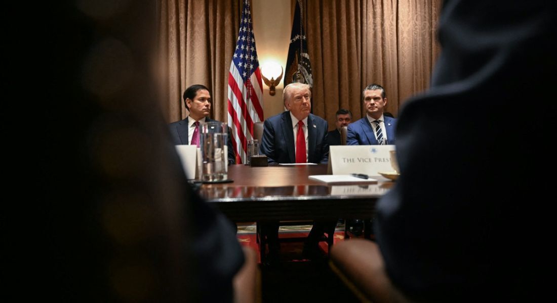 Primeira reunião de Gabinete de Trump