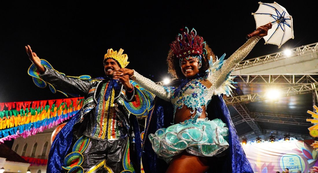 Rei e Rainha do Carnaval 2025 do Recife