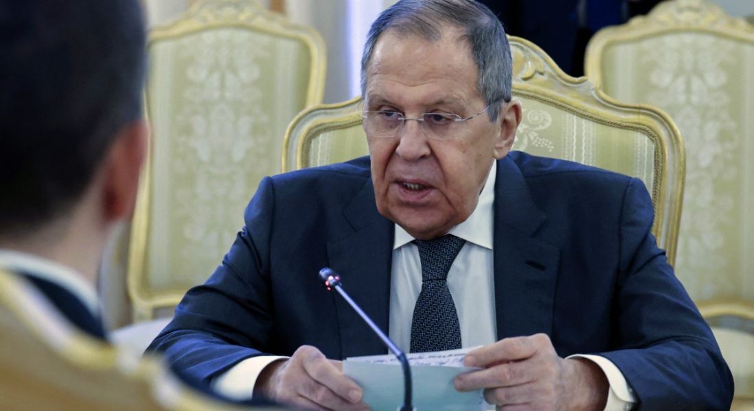 Ministro das Relações Exteriores da Rússia, Sergey Lavrov