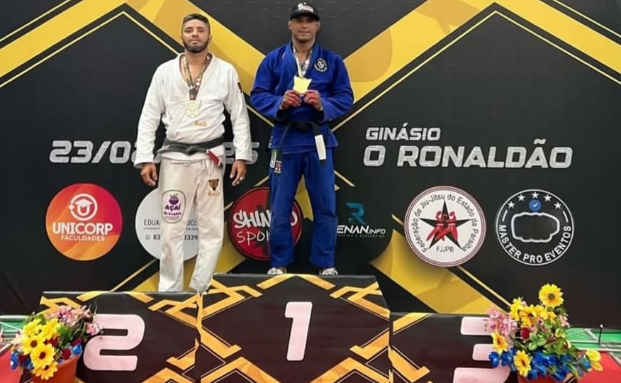 Gibson Santos ficou em primeiro lugar no campeonato