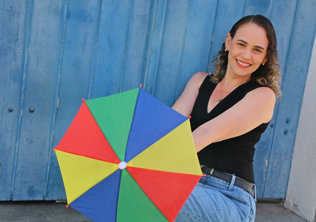 Nathaly Pontes, presidente do Bloco Zebra de Olinda 