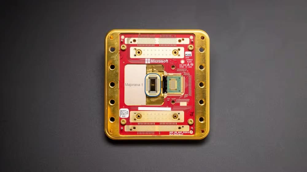 Majorana 1: novo chip da Microsoft