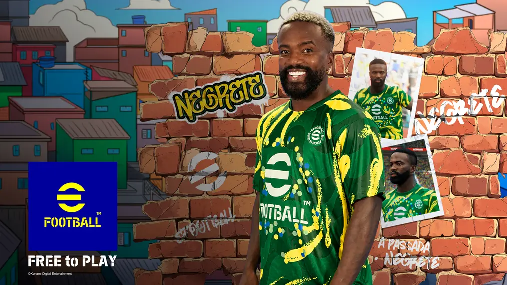 Negrete passa a fazer parte do elenco de personagens disponíveis do eFootball