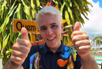 Prefeito de Aliança, Pedro Freitas 'nevou' para o Carnaval deste ano na cidade