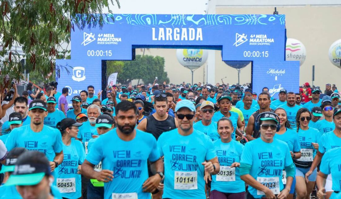 Meia Maratona do River Shopping, em Petrolina, está com inscrições abertas