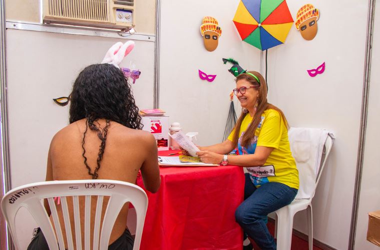 Promoção da saúde durante o Carnaval de Olinda