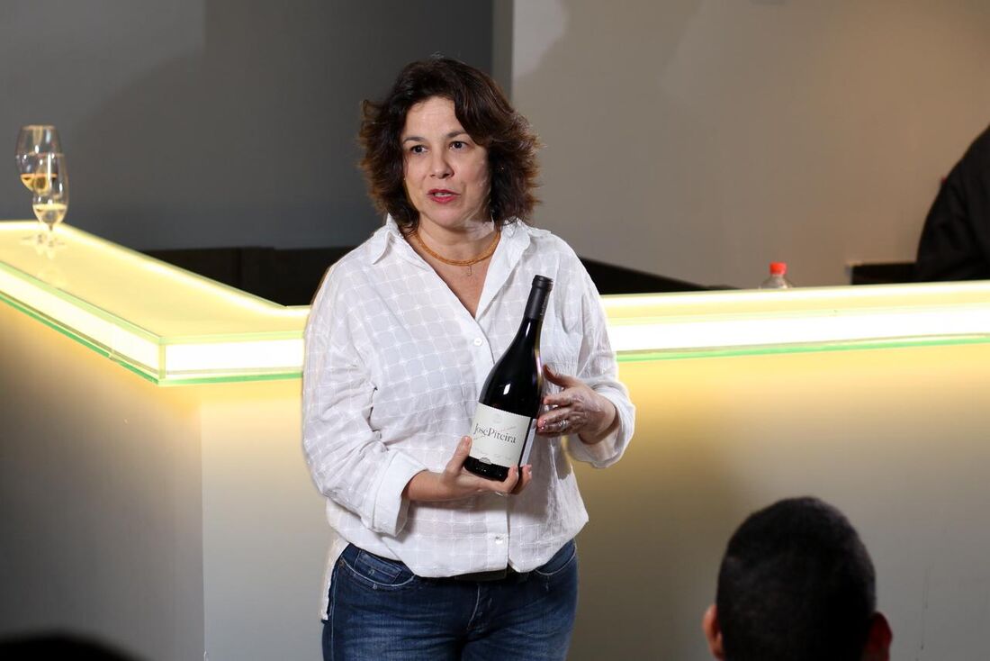 Jorgeane Meriguette, somelier da distribuidora de vinhos pernambucana Wine Concept Brasil.