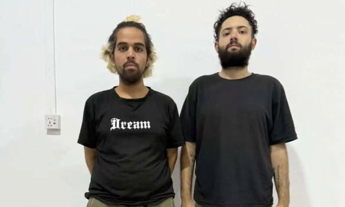 Luckas Viana dos Santos, de 31 anos, e Phelipe de Moura Ferreira, de 26 anos