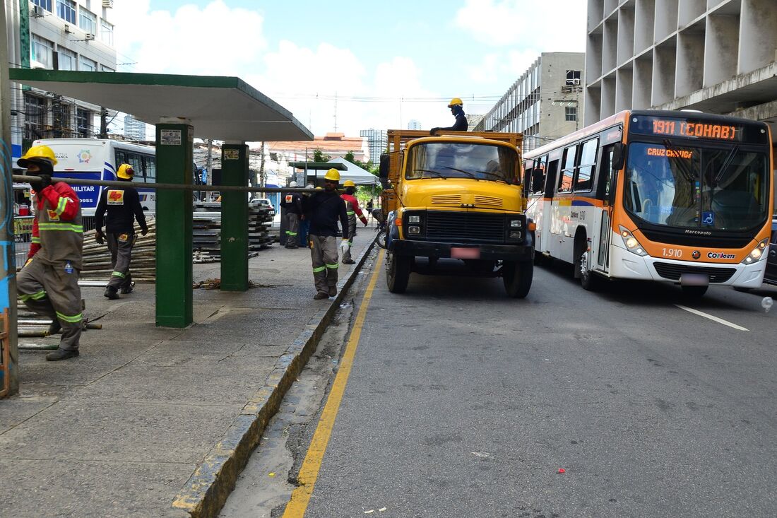 Modificações na avenida Dantas Barreto