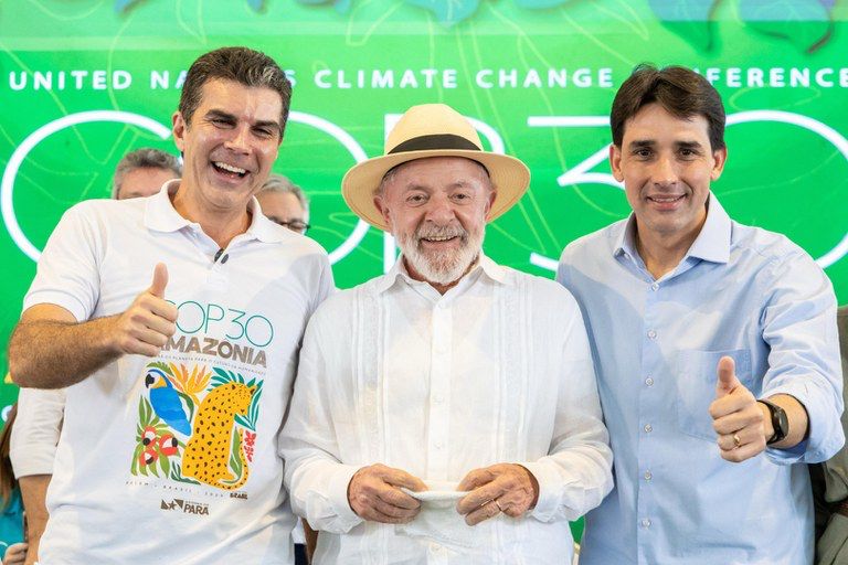 No Pará, presidente Lula e ministro Silvio Costa Filho anunciam investimentos de R$ 1 bilhão em aeroportos além da antecipação do Aeroporto de Belém para a COP 30