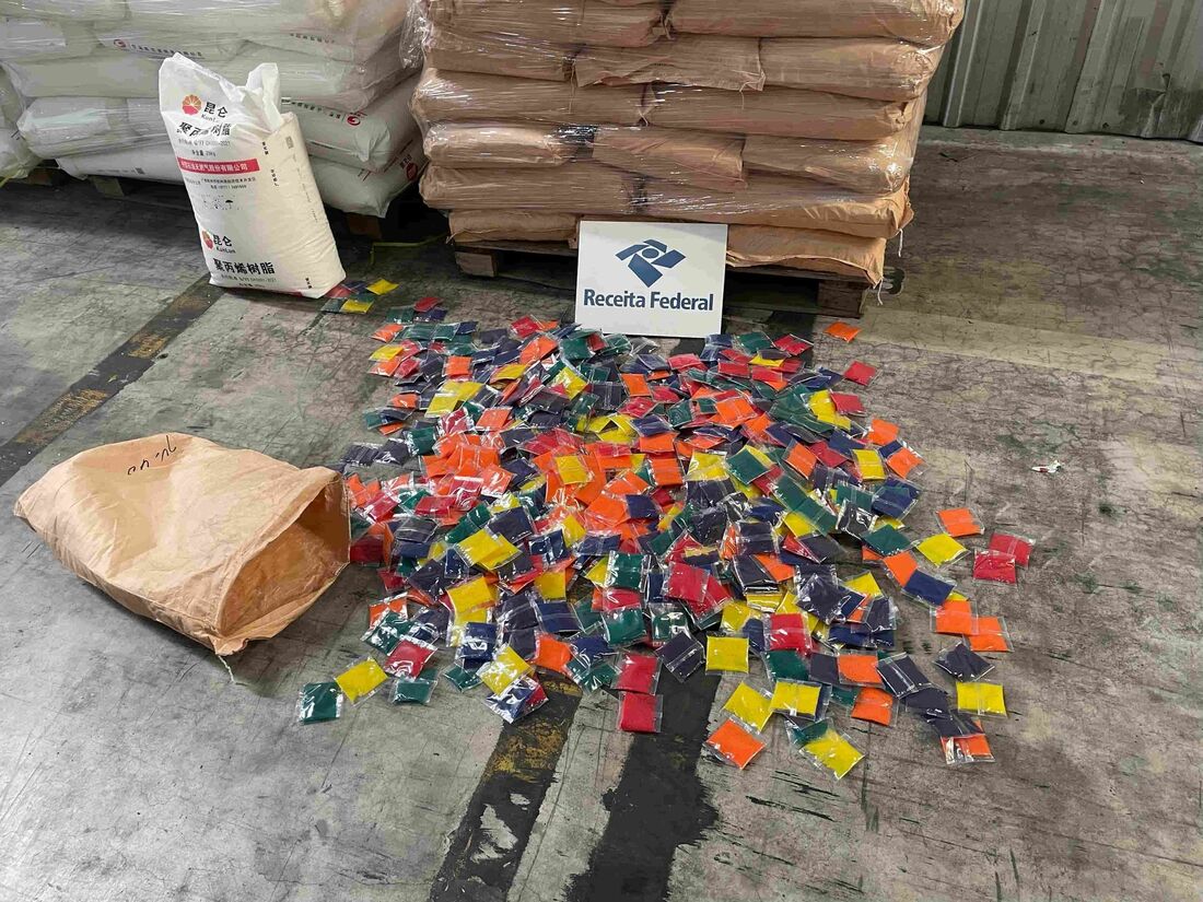 Bolinhas estavam em carga com origem da China