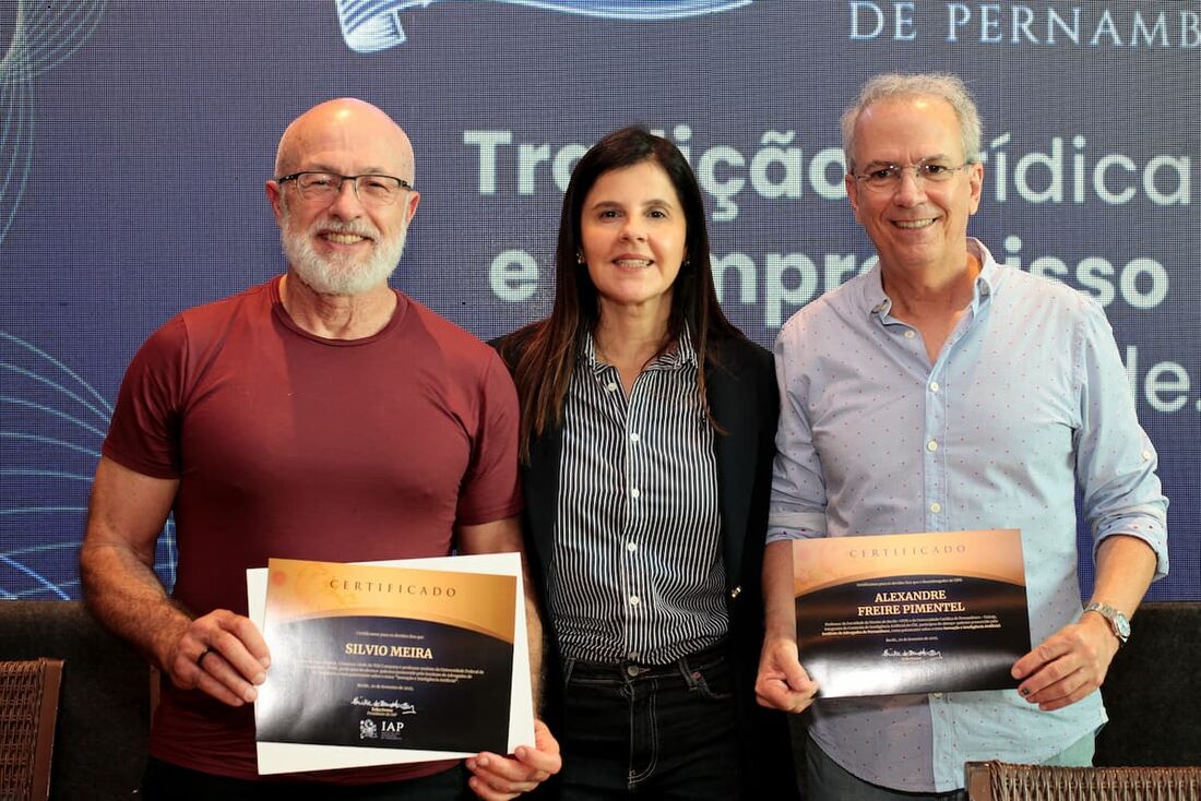 Almoço IAP sobre inovação e inteligência artificial.