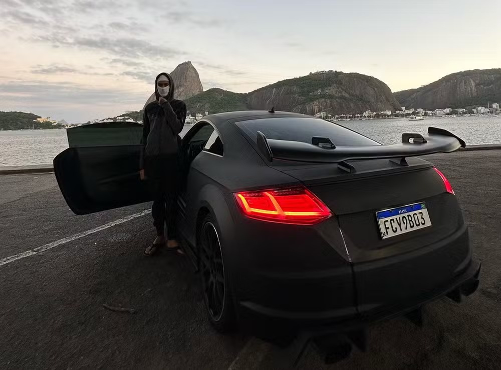 Oruam tem um Audi TT RS, chamado 'carro do Batman'
