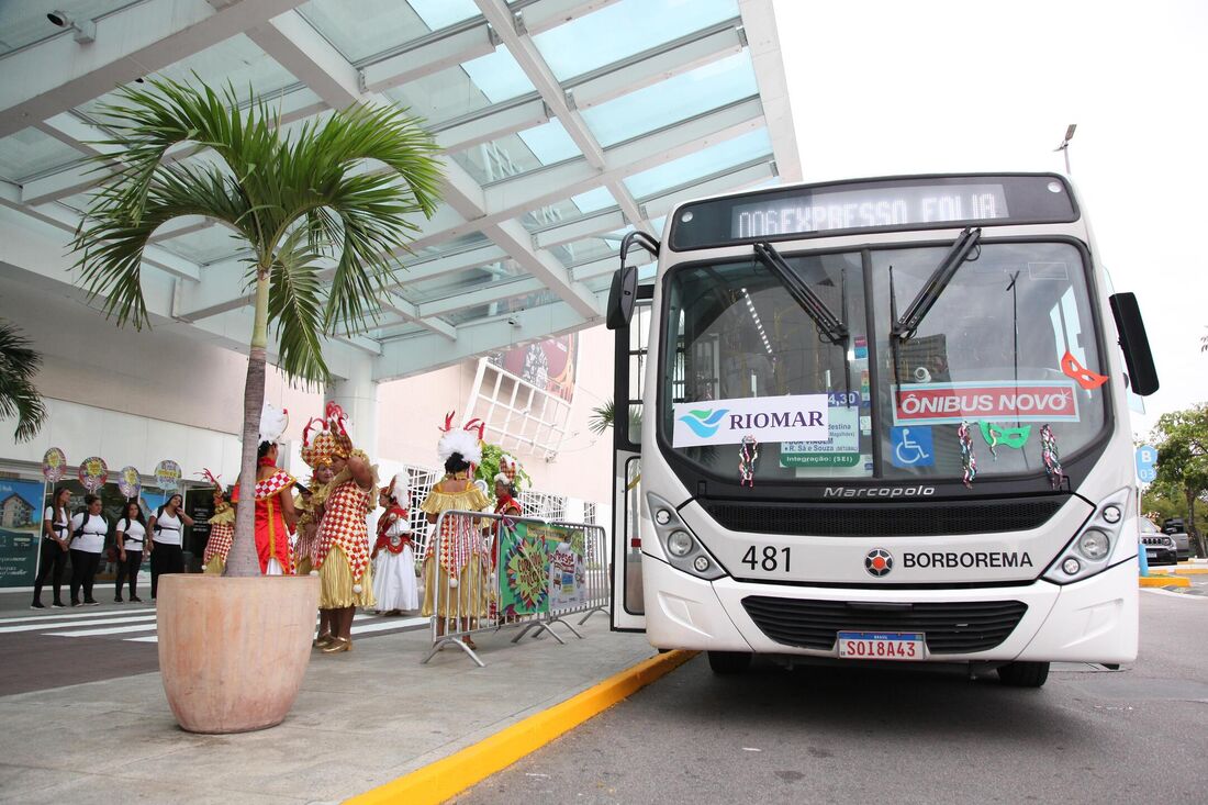 Ônibus terão linhas expressas para o Carnaval