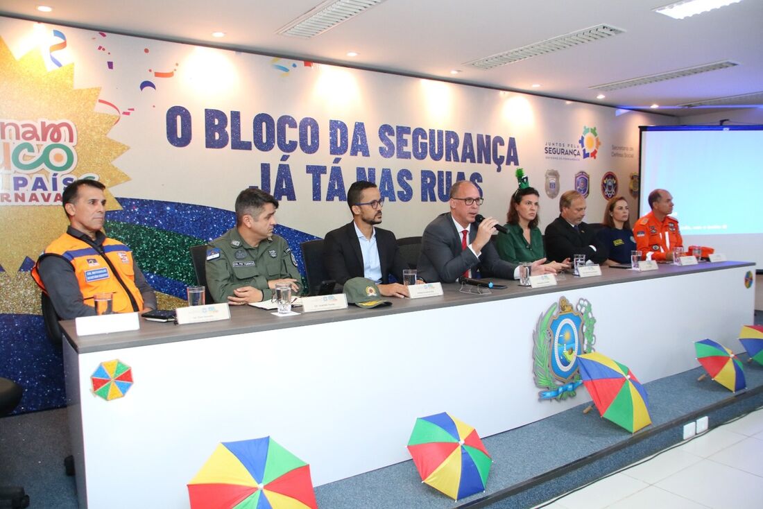Coletiva de imprensa aconteceu nesta quarta-feira (26)