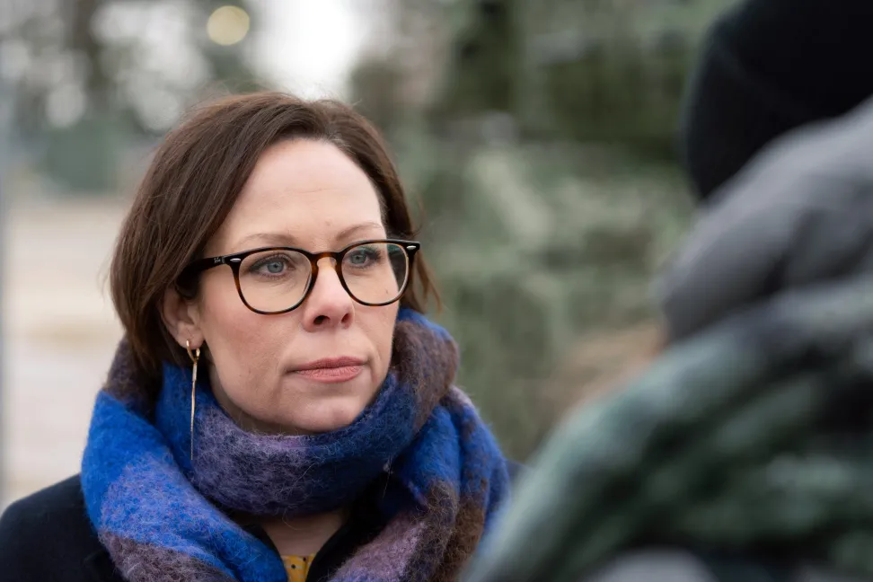 A ministra das Relações Exteriores sueca, Maria Malmer