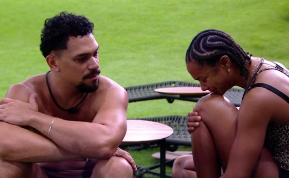 A ex-dupla indicada para o Paredão do BBB 25, Aline e Vinícius