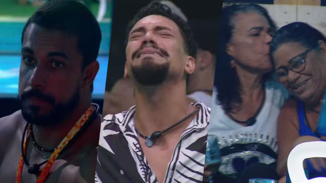 Os participantes Maike, Vinícius, Vilma e Delma