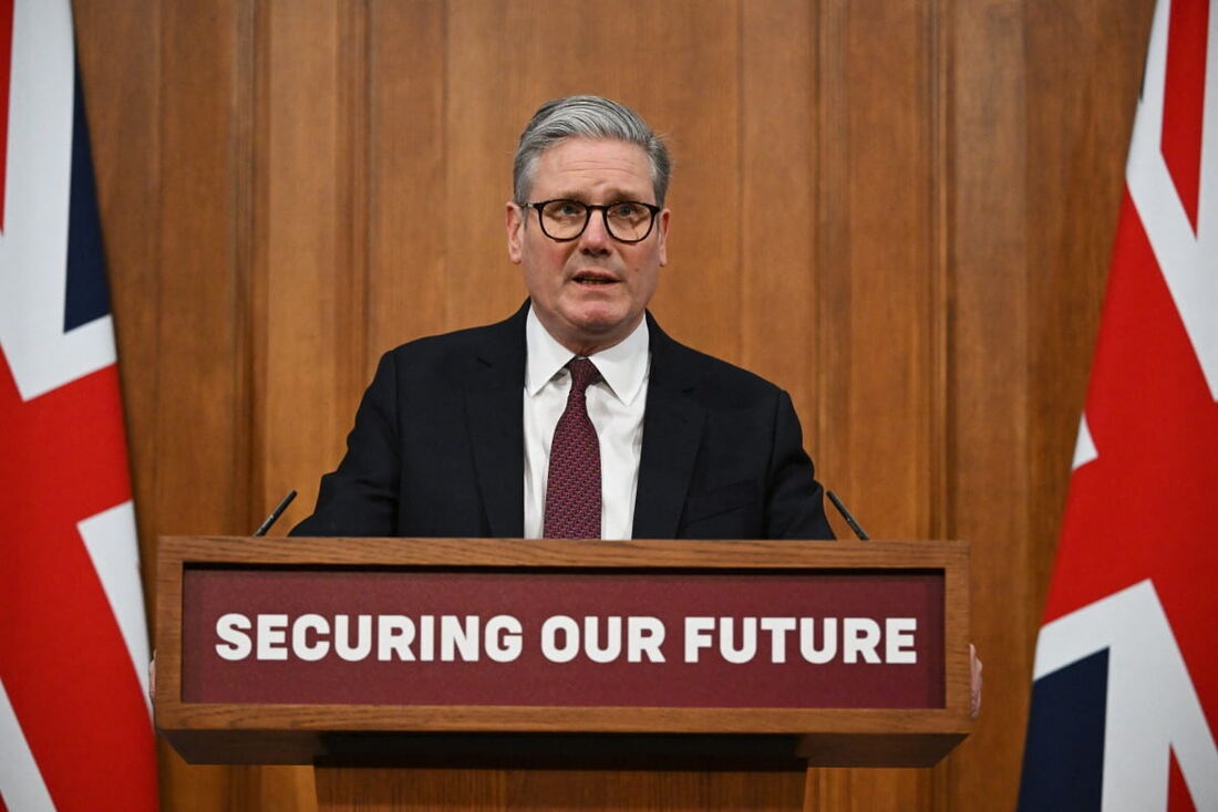 Primeiro-ministro britânico, Keir Starmer