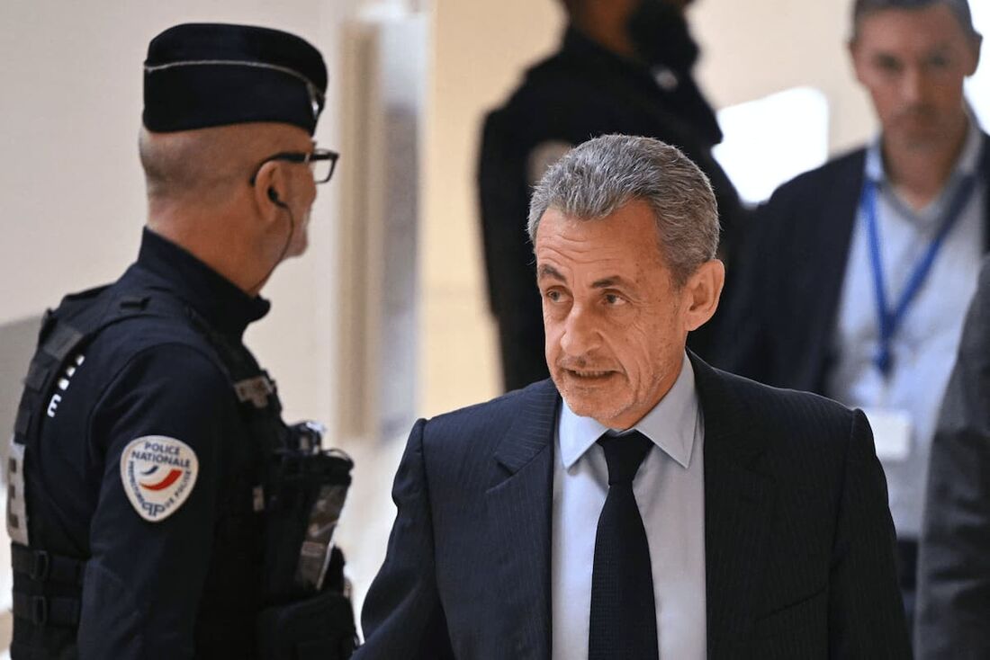 O ex-presidente francês Nicolas Sarkozy foi condenado em caso de financiamento ilegal líbio