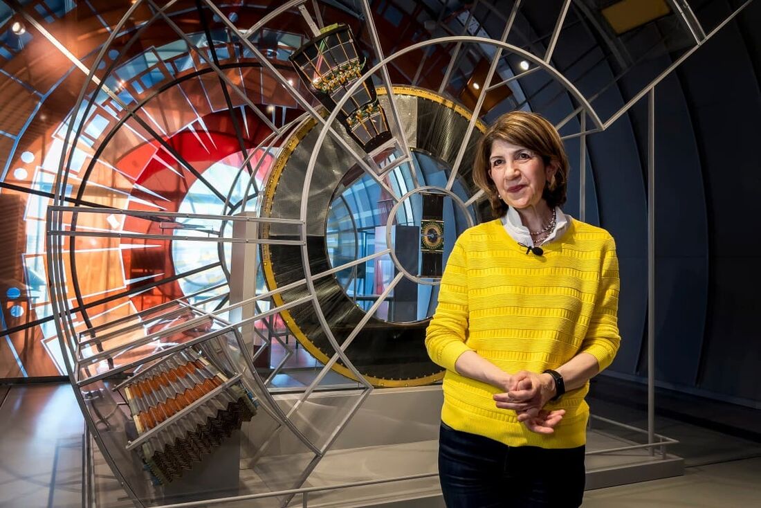 A diretora geral do CERN, Fabiola Gianotti