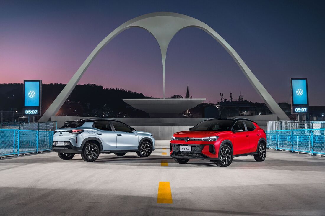 Volkswagen Tera desfilou no Sambódromo da Sapucaí, no Rio de Janeiro, em ação de apresentação inédita