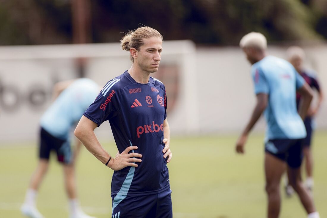 Filipe Luís, técnico do Flamengo