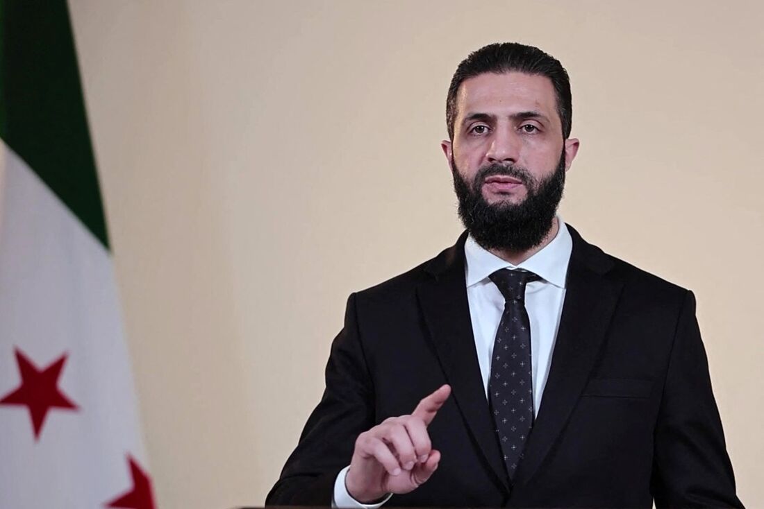 Presidente interino da Síria, Ahmed al-Sharaa