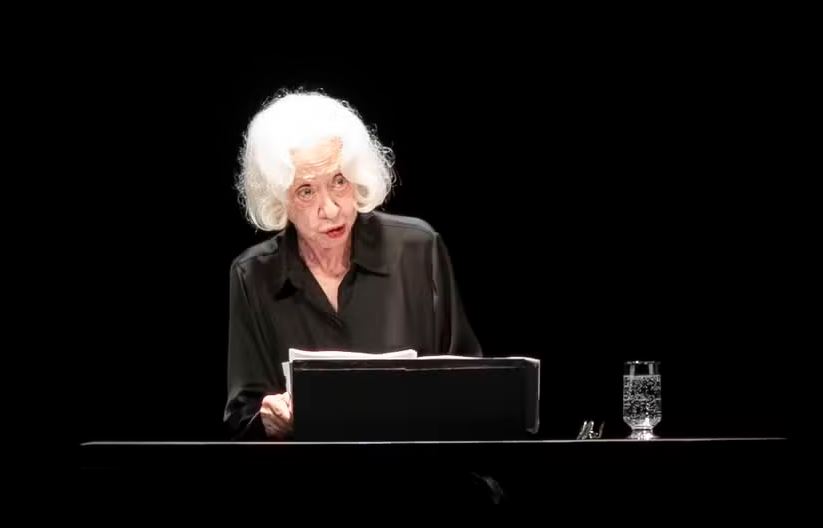 Fernanda Montenegro em recital na ABL 