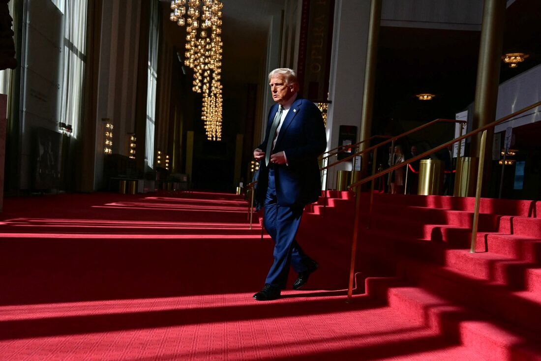 O presidente dos EUA, Donald Trump