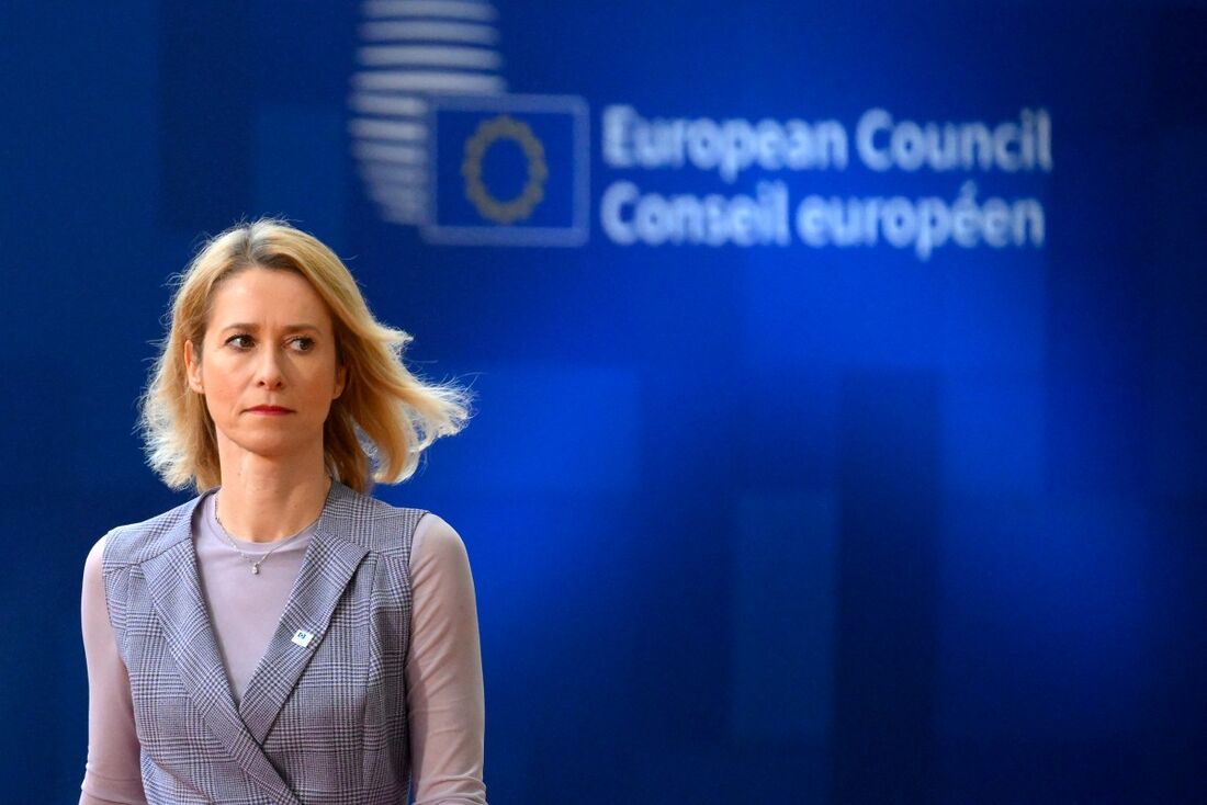 Chefe diplomática da União Europeia (UE), Kaja Kallas