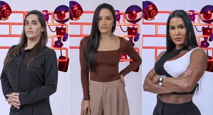 Quem deve sair no paredão entre Daniele Hypolito, Eva e Gracyanne Barbosa?