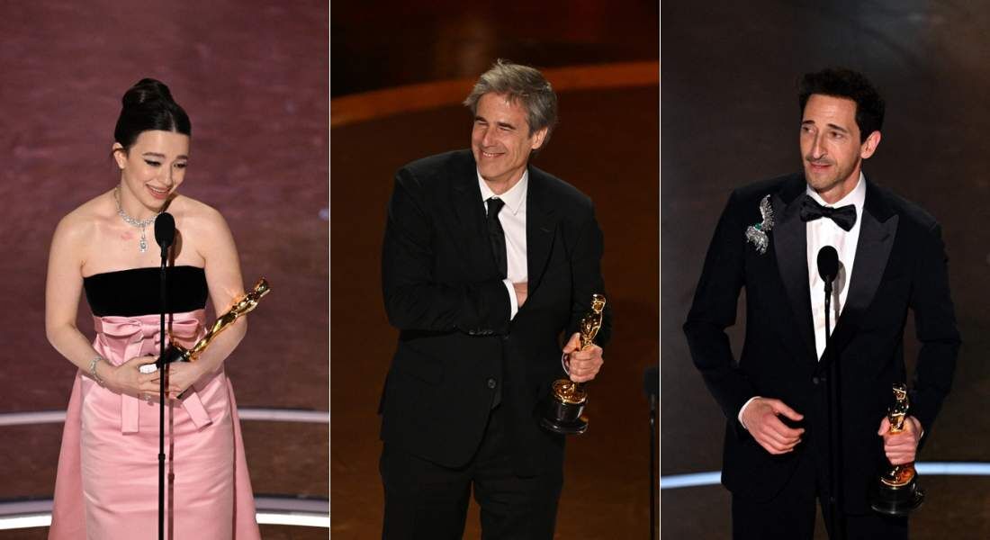 "Anora", "Ainda Estou Aqui" e "O Brutalista" conquistaram prêmios no Oscar