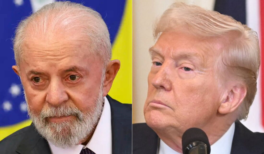 Luiz Inácio Lula da Silva e Donald Trump 