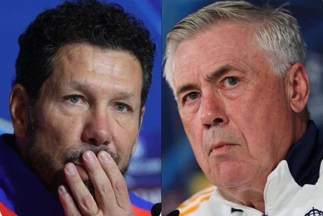 Real Madrid e Atlético de Madrid vão medir forças, mais uma vez, numa fase decisiva da Champions League