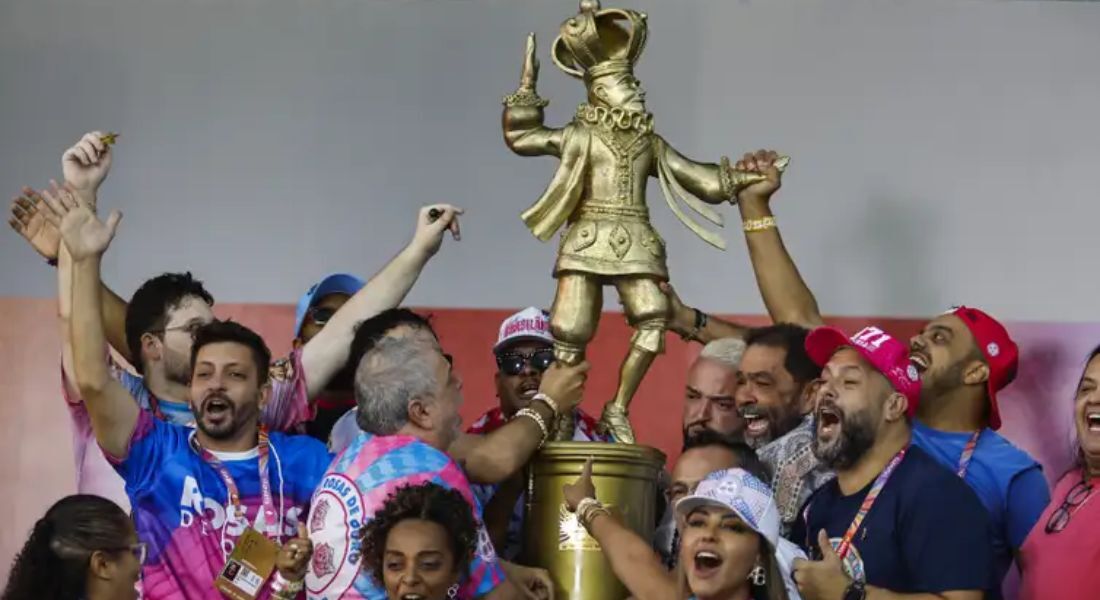 Rosas de Ouro foi a campeã do Grupo Especial no Sambódromo do Anhembi
