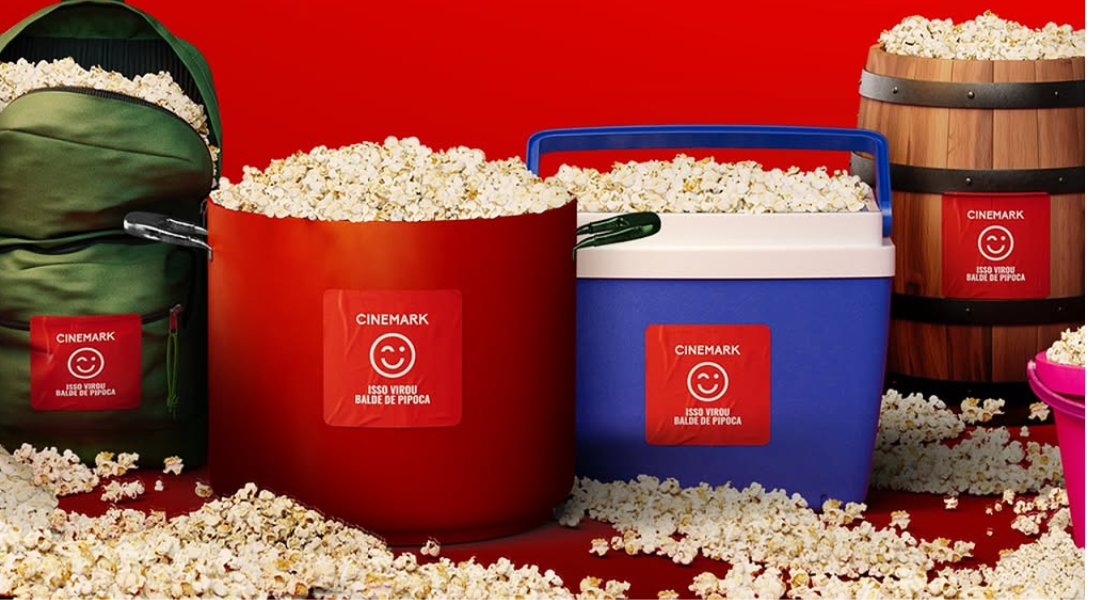 Dia da Pipoca ganha celebração no Cinemark do RioMar Recife, com ação promocional