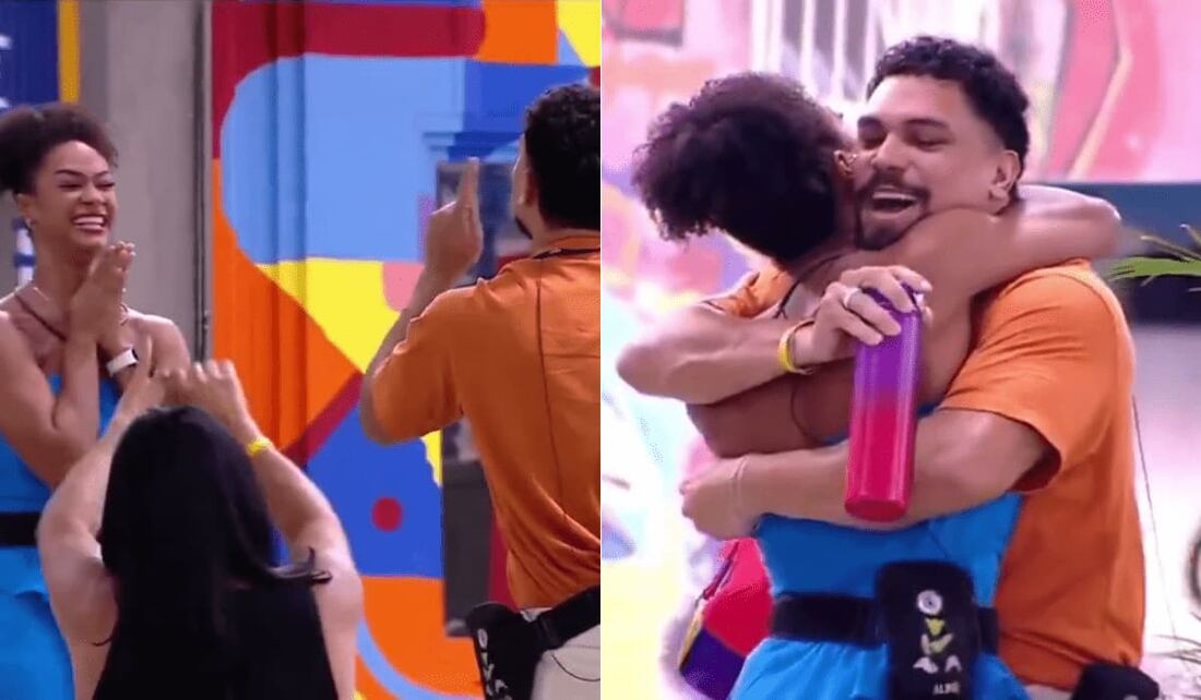 Vinícius e Aline no BBB 2025