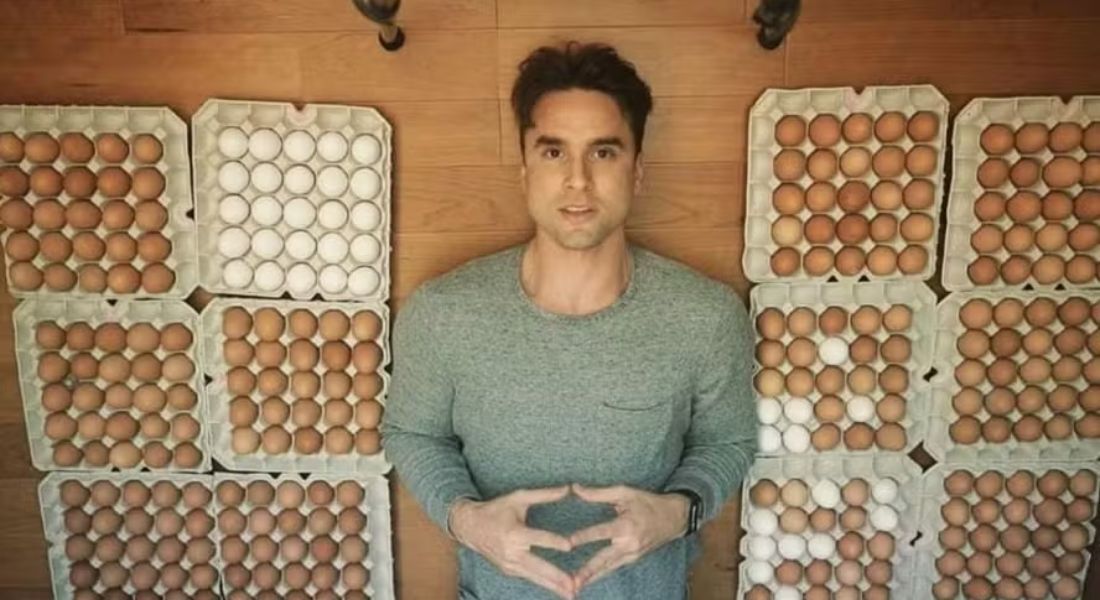 Homem comeu mil ovos em um mês: os resultados e as mudanças em seu corpo o surpreenderam